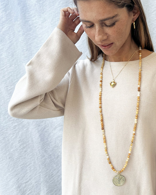 COLLAR LONGYELLOW GOLDYMEDAL