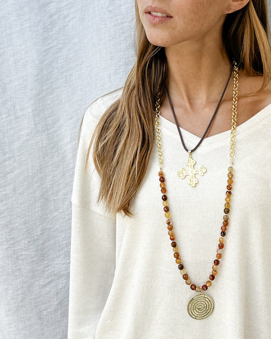 COLLAR BIG GOLDYMEDAL