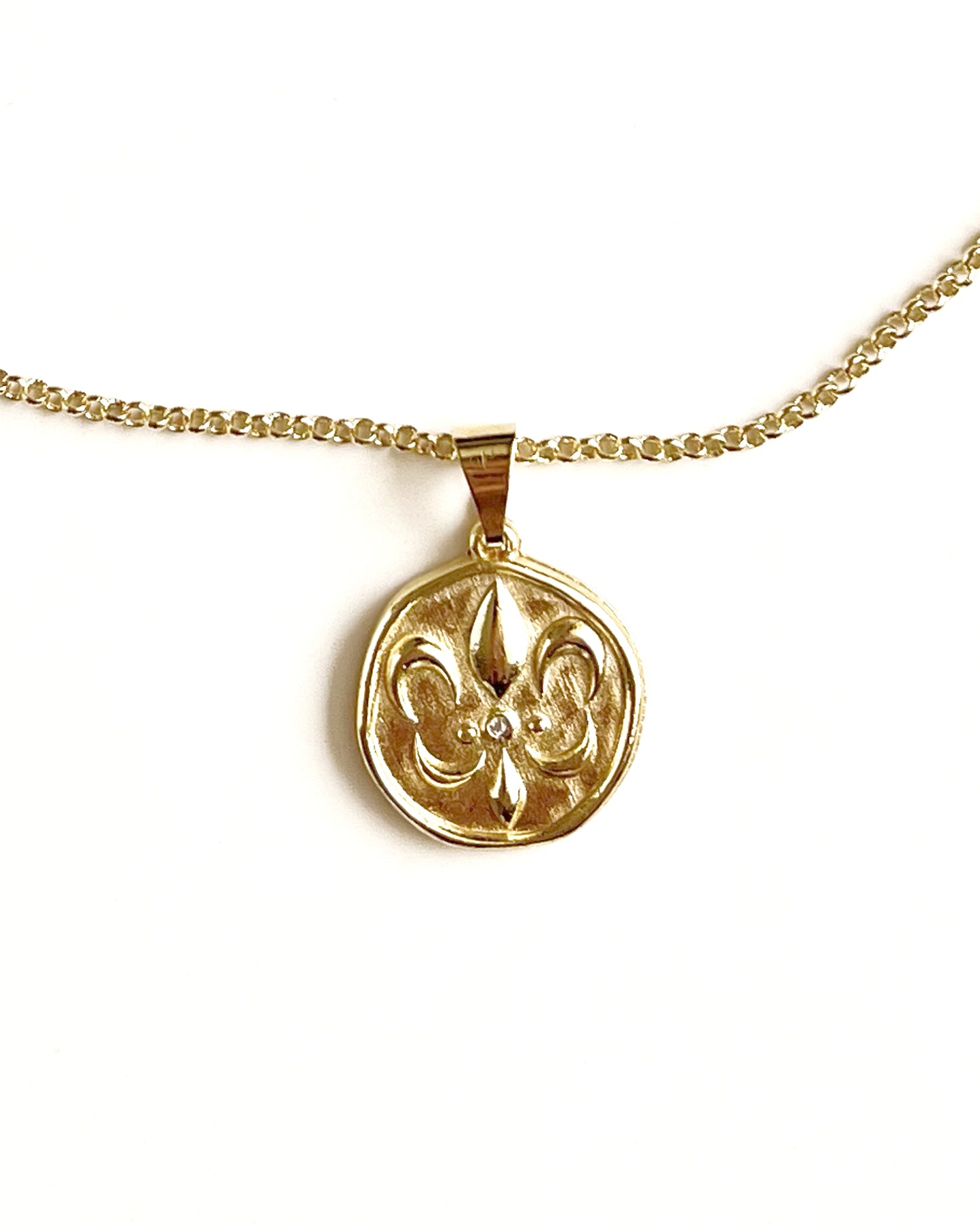 COLLAR GOLDY SIMPLEMEDAL
