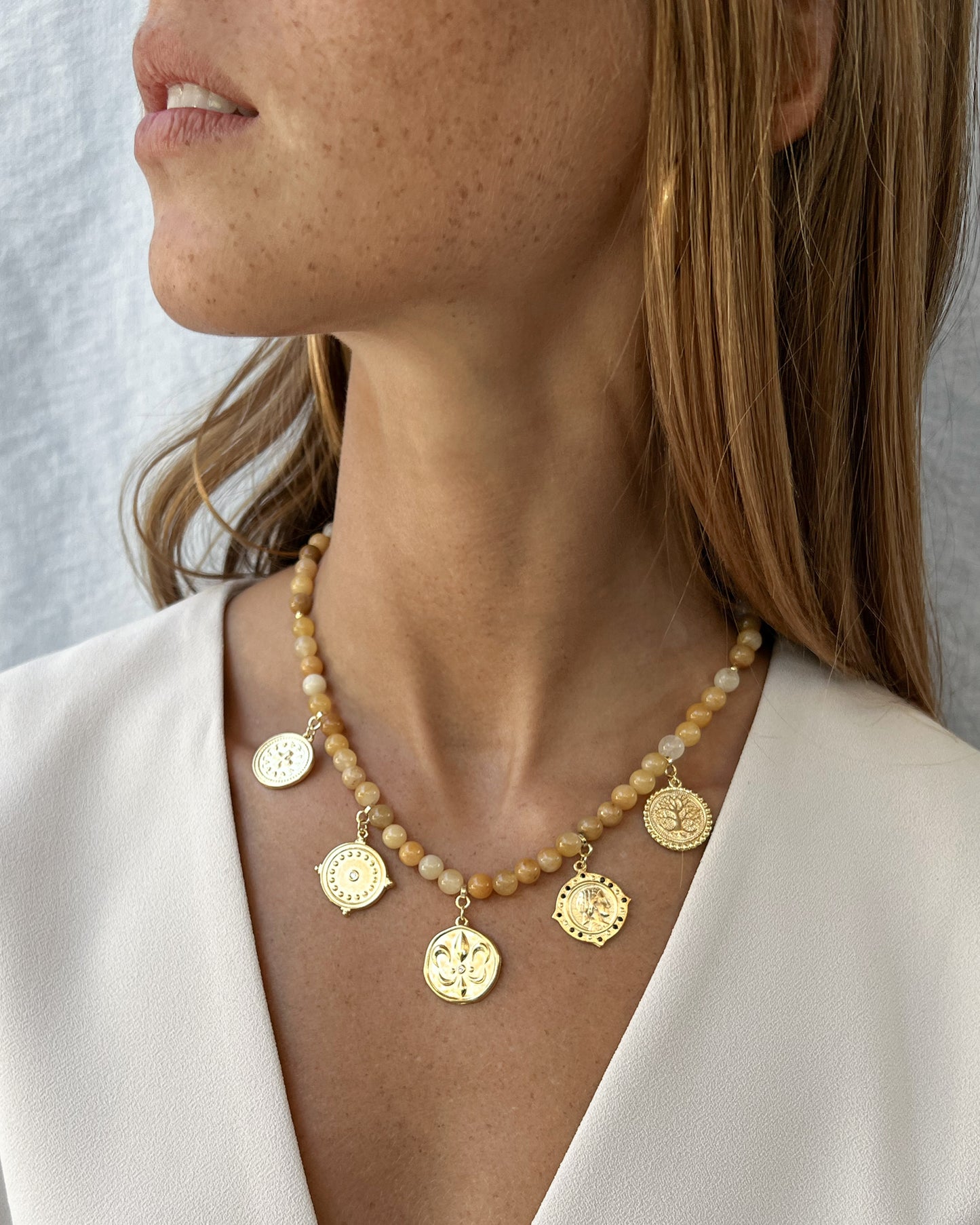 COLLAR YELLOW GOLDYMEDALS