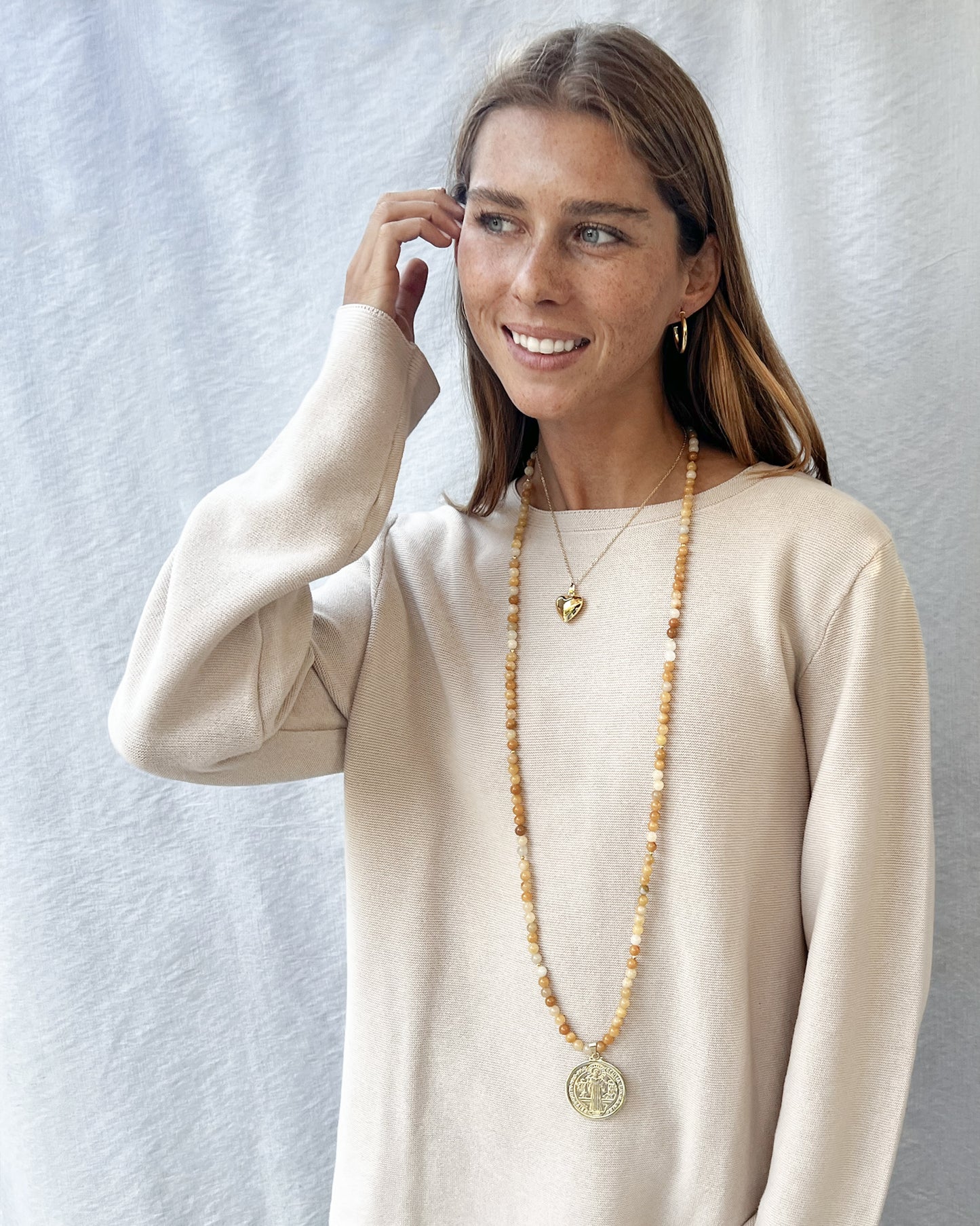 COLLAR LONGYELLOW GOLDYMEDAL