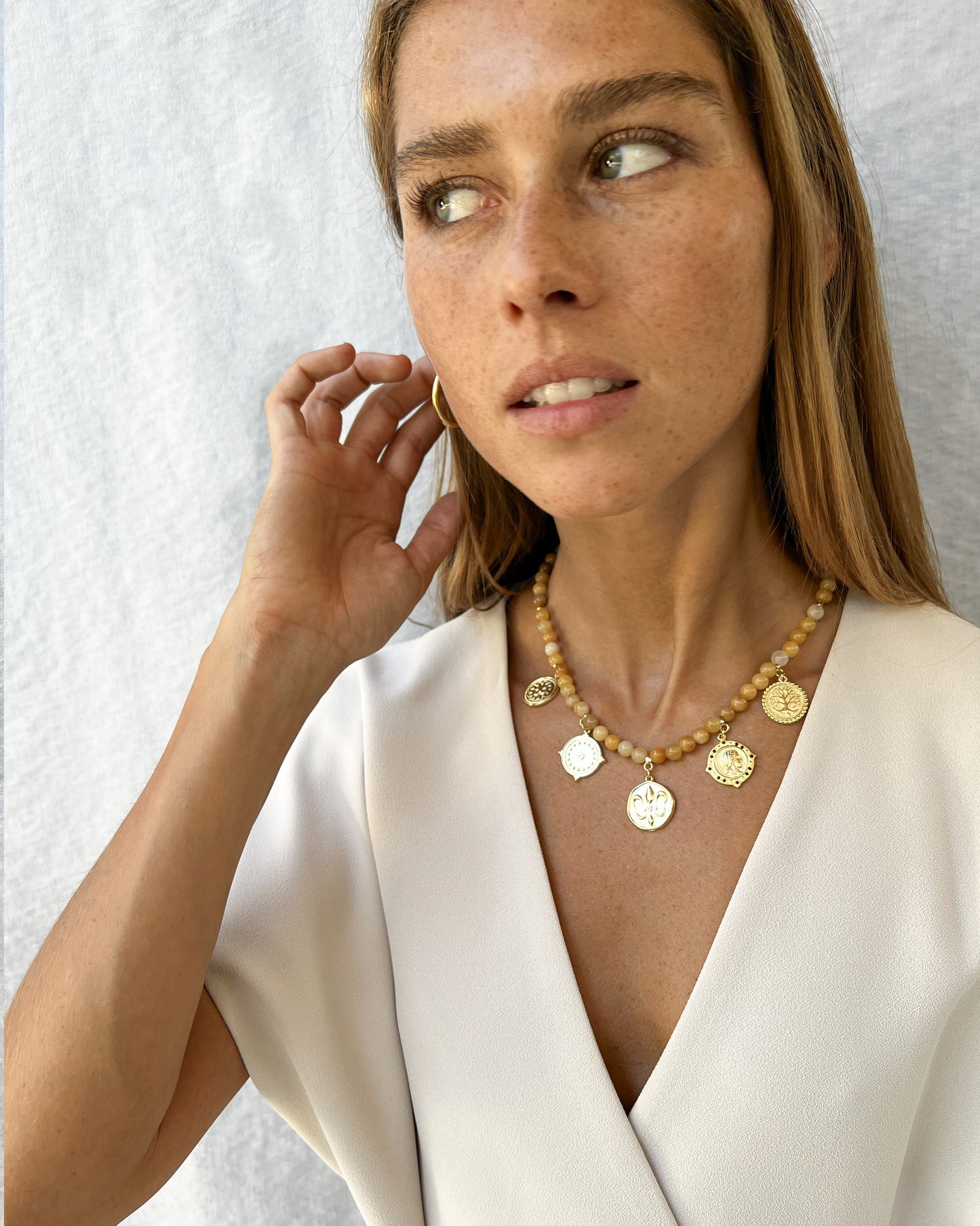 COLLAR YELLOW GOLDYMEDALS
