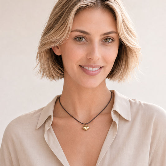 COLLAR GOLDY HEART