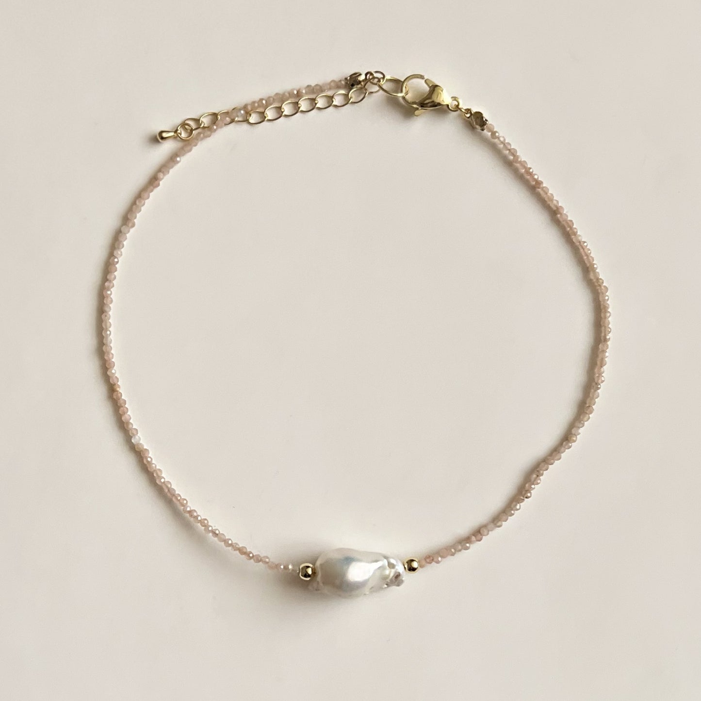 CHOKER PINK GOLDYBARROQUE