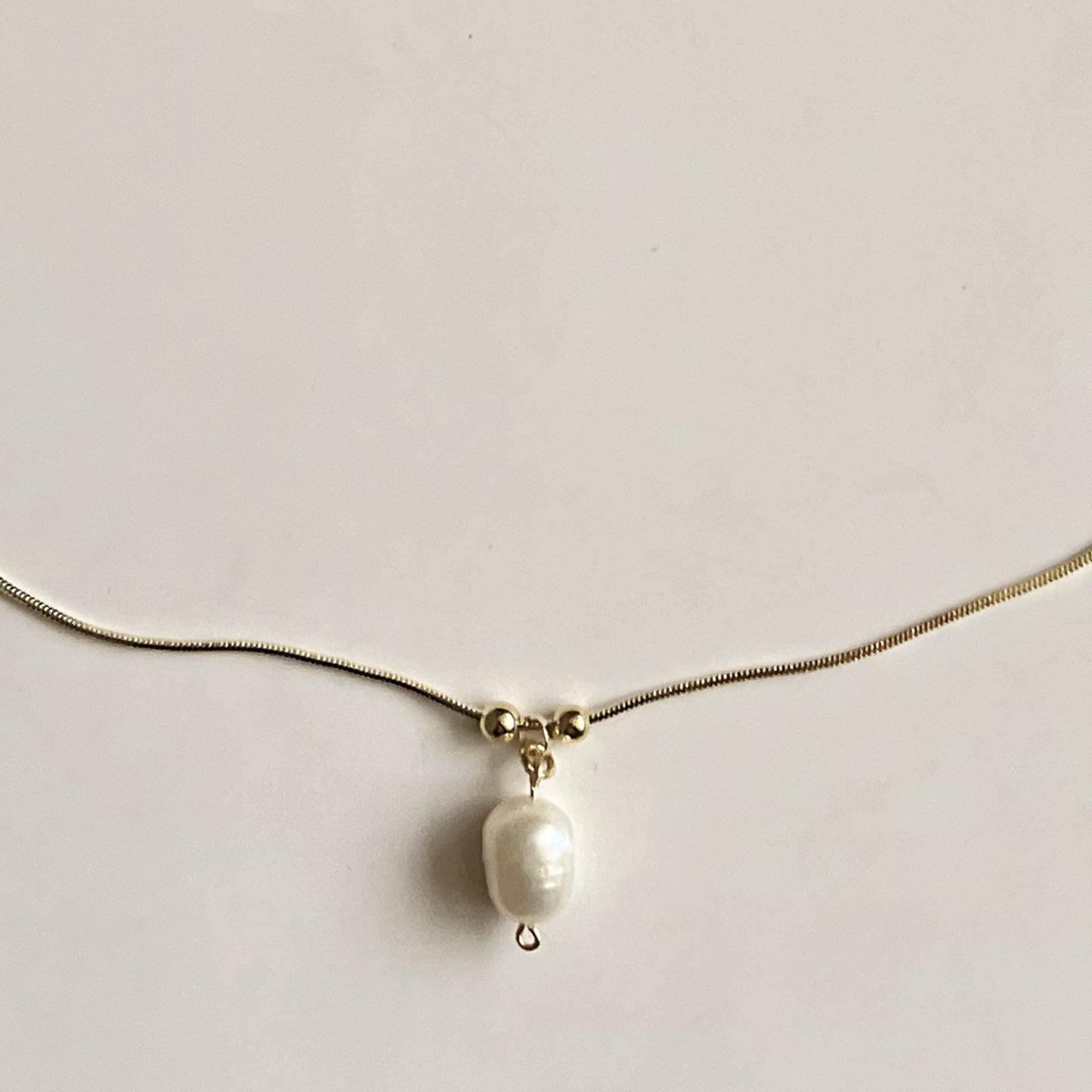 COLLAR MEDIUM GOLDYPEARL