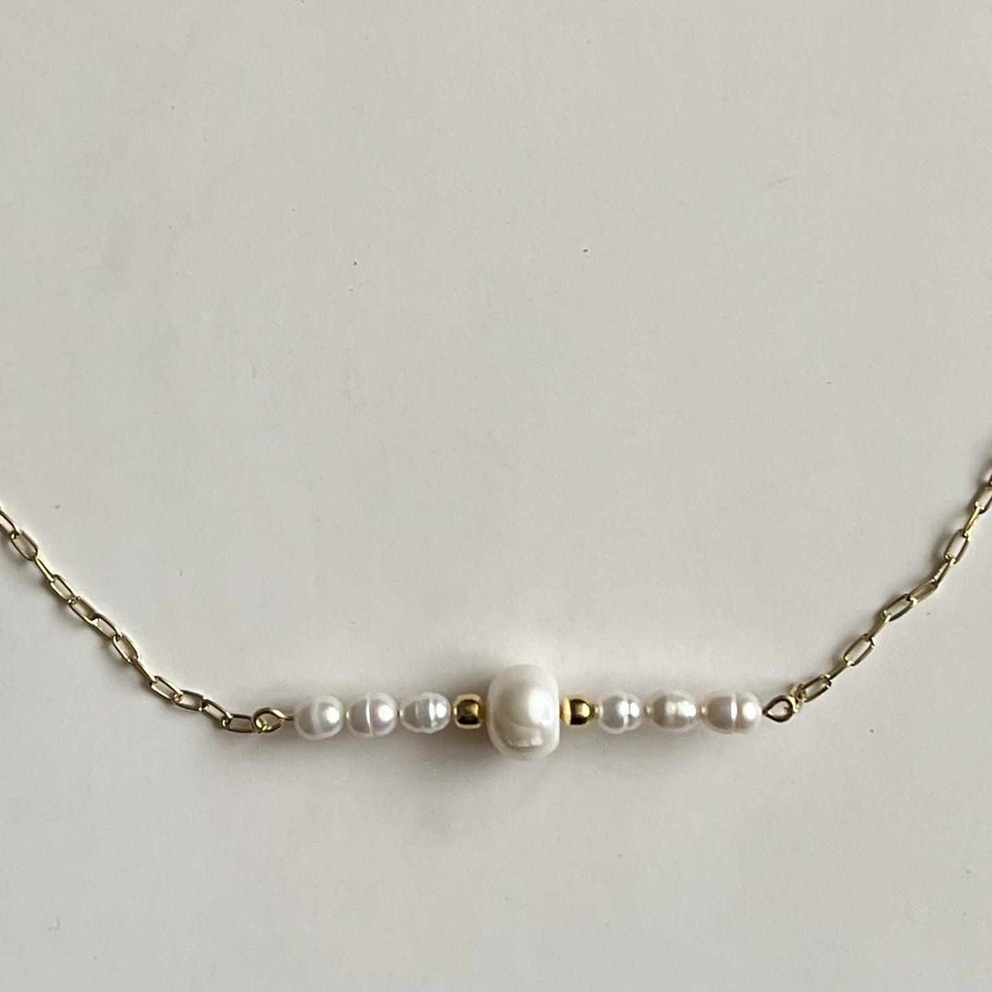 COLLAR SEVEN GOLDYPEARLS