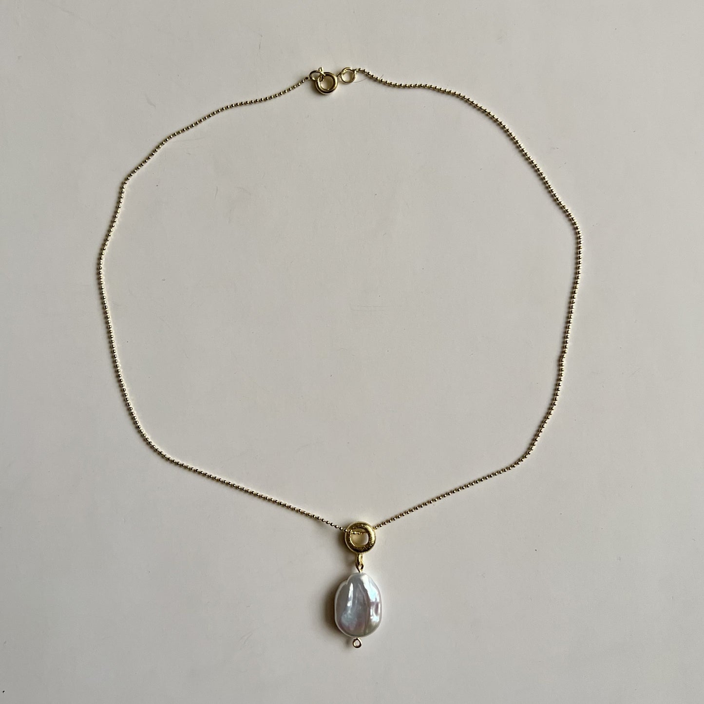 COLLAR FLAT GOLDYPEARL